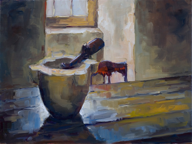 Castle Kitchen Table by Priscilla Fossek