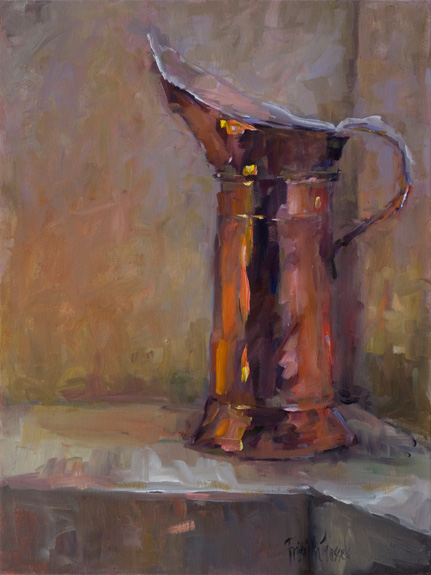 Copper Kettle by Priscilla Fossek