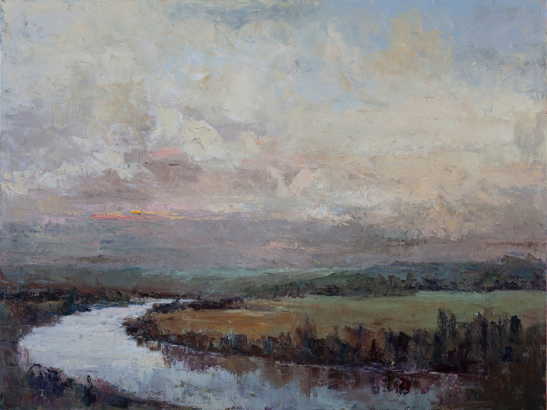 Dordogne Skies by Priscilla Fossek