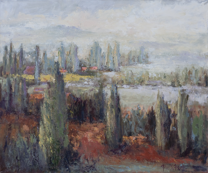 Summer Morning, French Valley by Priscilla Fossek